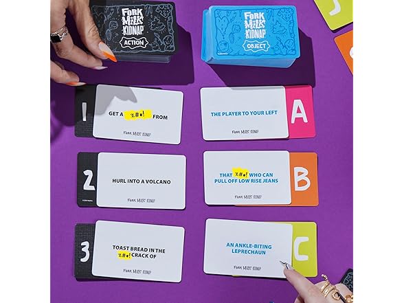 Hasbro Gaming Fork Milk Kidnap Game for Adults