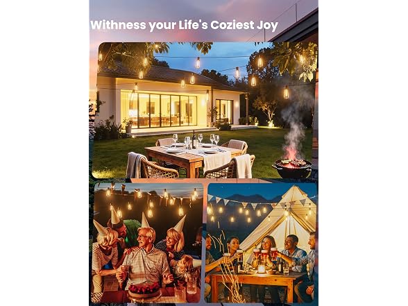 Svater Outdoor LED String Lights