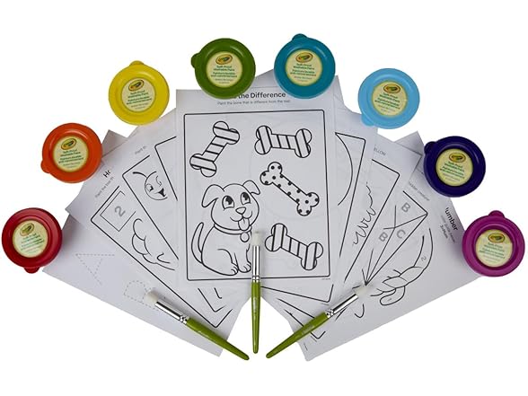 Crayola Spill Proof Paint Set (8ct)