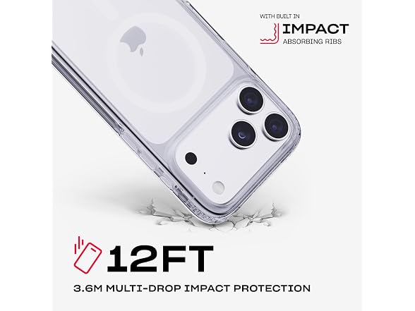 tech21 EvoClear Case iPhone 17/18 Pro Max