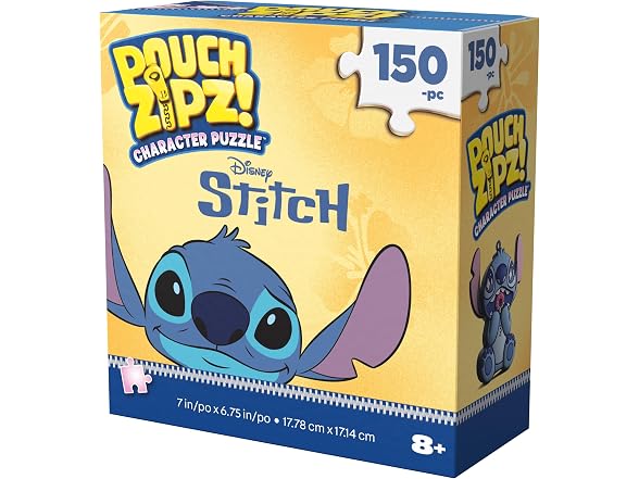 Spin Master Games Pouch Zipz Disney's Stitch Micro Puzzle