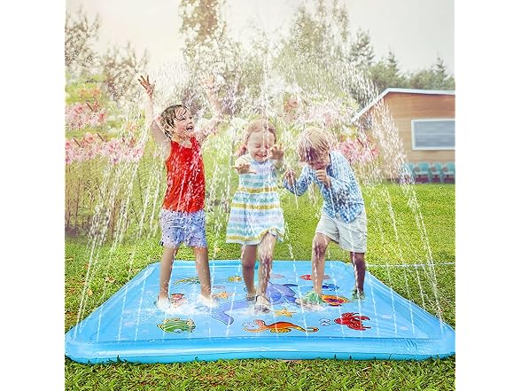 Growsland 67in Splash Pad Outdoor Kids