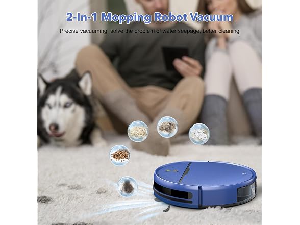 IMARTINE 2 in 1 Mopping and Vacuuming Robot