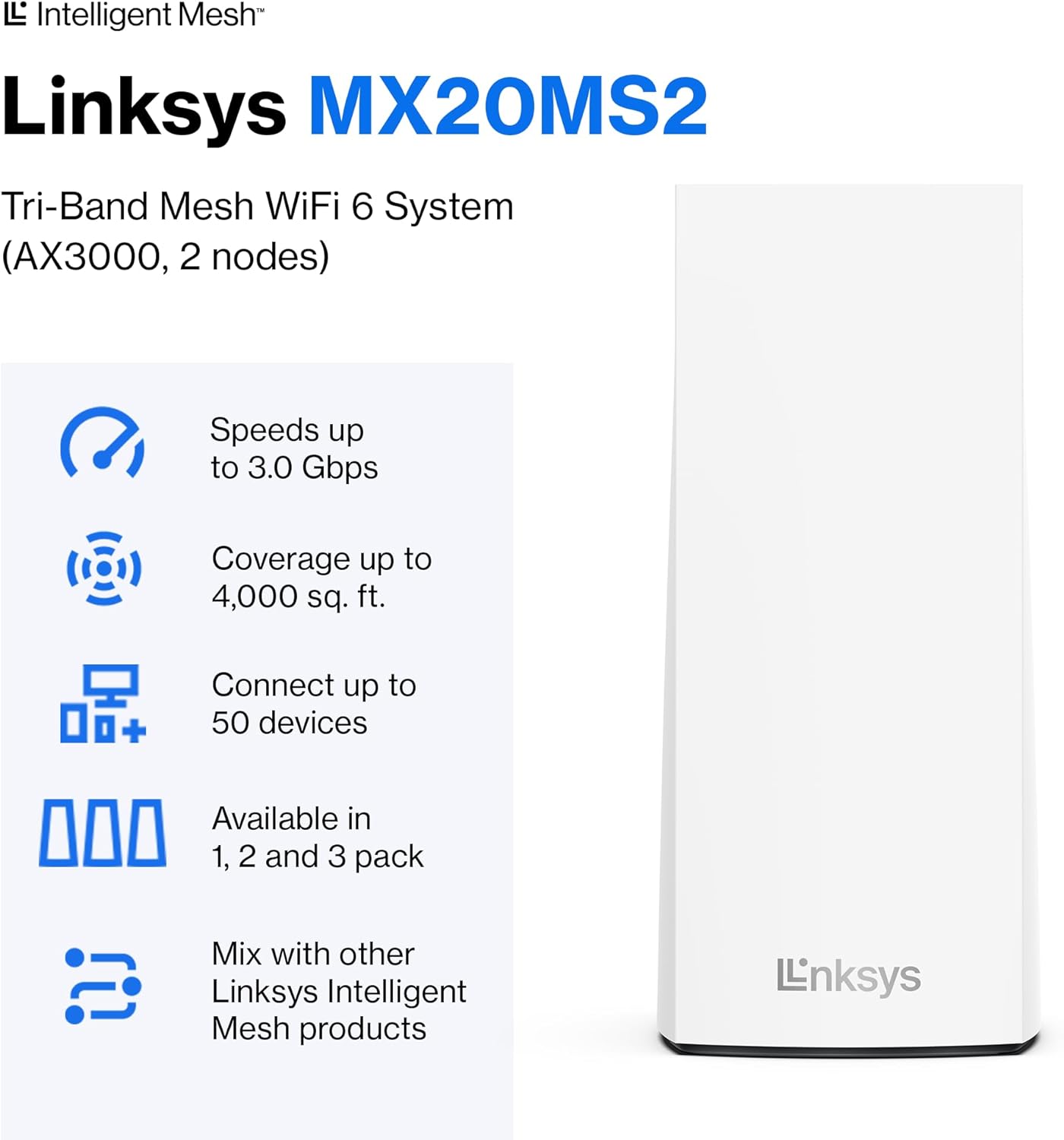 Linksys Atlas WiFi 6 Home WiFi Mesh System - Gallery 12