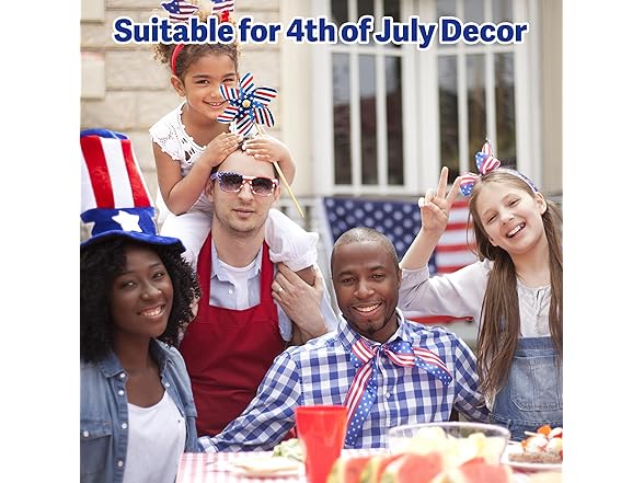 IiILittle 12 Pack Patriotic Pinwheels