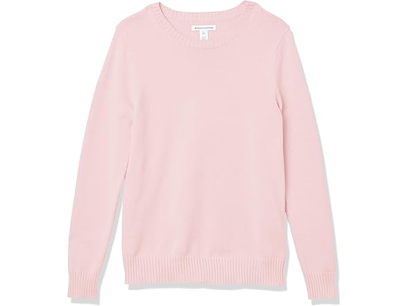 Womens Crewneck Sweater Lt Pink (XS)