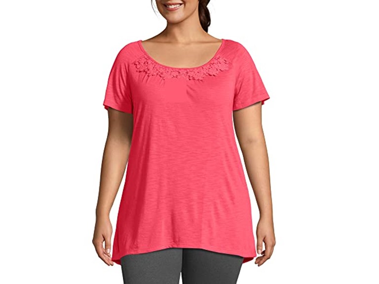 Just My Size Womens Jersey Tunic