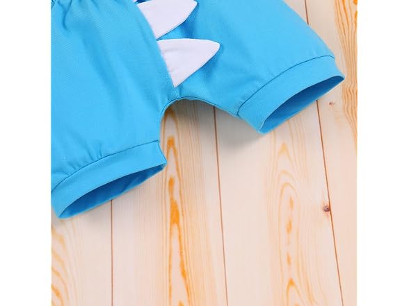 Imekis Boys (12-18 MOS) Dinosaur Outfit Shorts