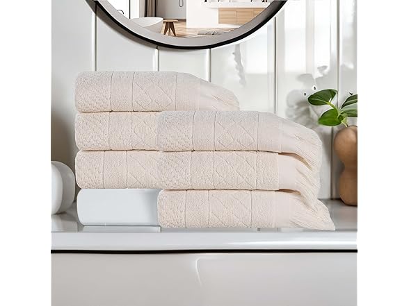 Superior 6PC ROLLA Hand Towels