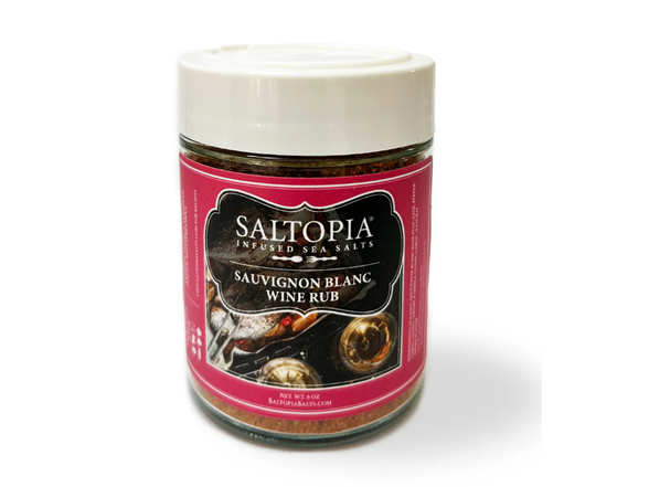 (4pk) Wine Lovers Infused Sea Salts Gift Set