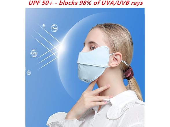 Ligart UV Face Mask Washable Reusable
