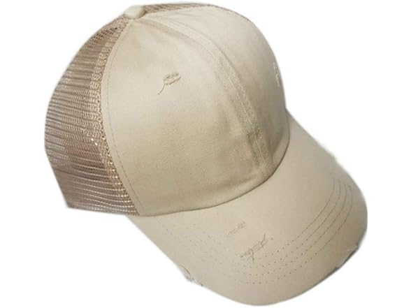 Bocianelli Women (OS) Criss Cross Ponycap B-beige