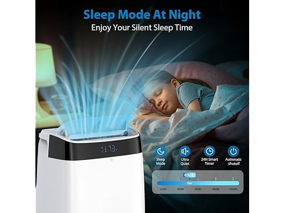 Vossfamul 10000 BTU Portable Air Conditioner