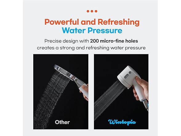 Wintopia Travel Essential Shower Head