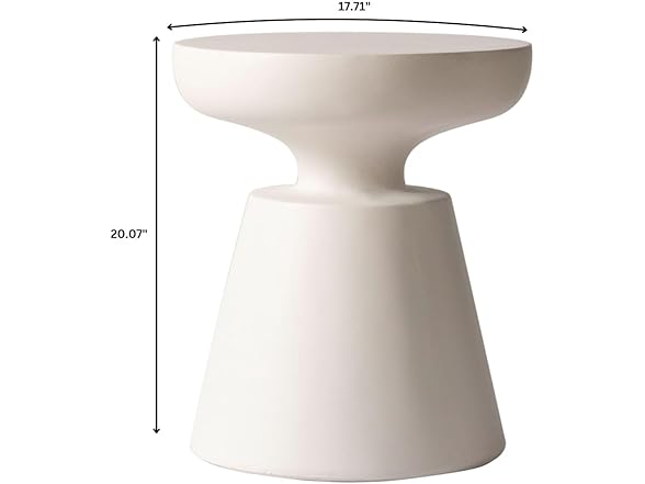 LeisureMod Isle Outdoor Side Table