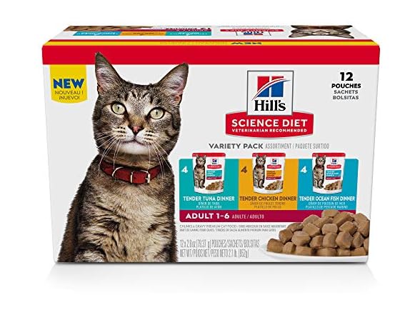 12PK Hill's Science Diet Adult 1-6 Wet Cat Food