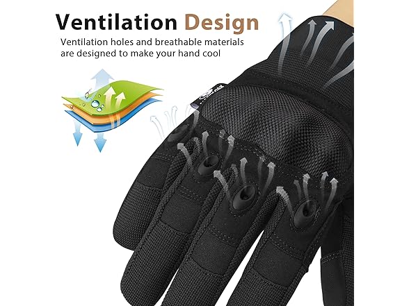 Mossy Oak Tactical Gloves Men Touch Screen