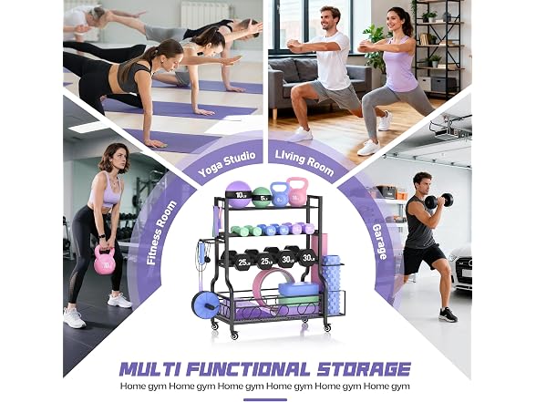PARTPHONER Adjustable Dumbbell Rack