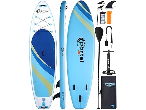 PORTAL SUP Inflatable Paddle Board for Adults 10'6''