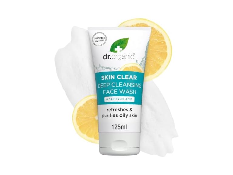 Dr Organic SkinClear Face Wash 4.23 fl oz