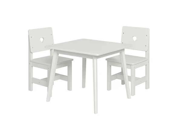 Jela USA Kids Table and 2 Chairs Set