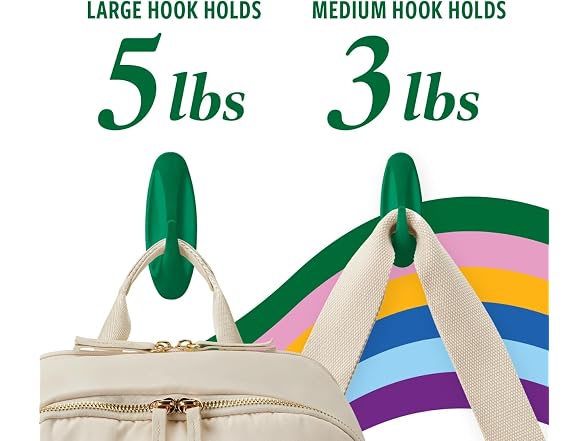 Command Mixed Designer Hook Pack, Watermelon, 10 Hooks