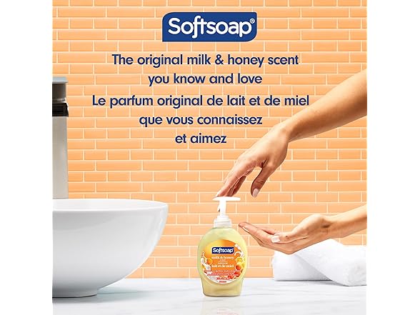 Softsoap Naturals Milk and Honey Hand Soap 7.5oz