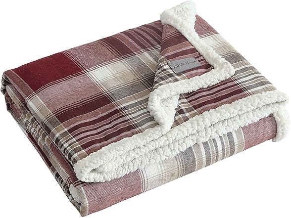 Eddie Bauer - Throw Blanket, Cotton Flan