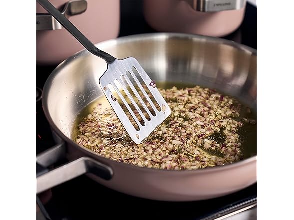 ZWILLING Pure 9.5-inch Stainless Steel Fry Pan, Rose