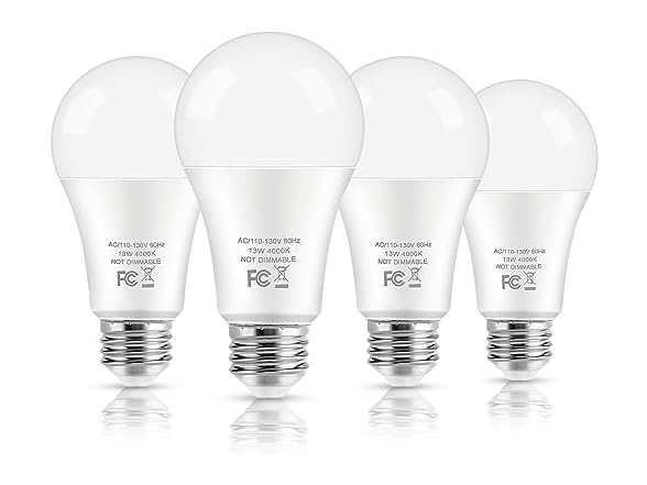 4 Pack- 4000K Neutral White