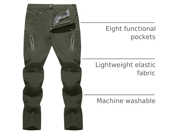 Tacvasen Men (34) Weight Work Pants Pants Trousers