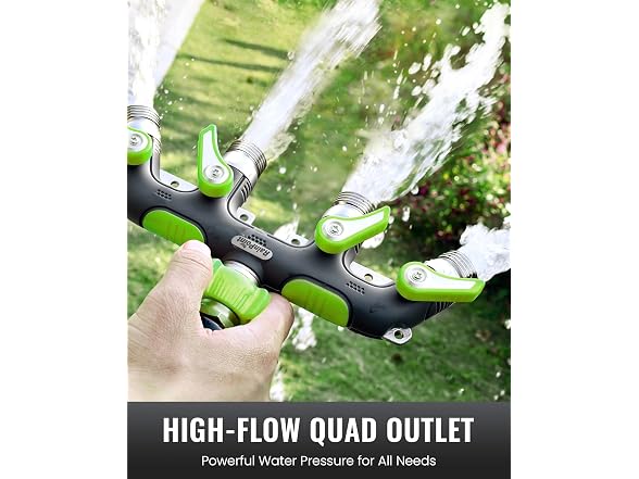 RAINPOINT 4 Way Garden Hose Splitter