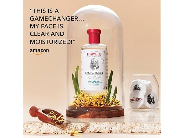 Thayers Unscented Witch Hazel Toner 12oz 3 Pack