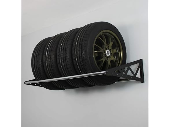 SafeRacks Adjustable Steel Wall Mount Tire Rack