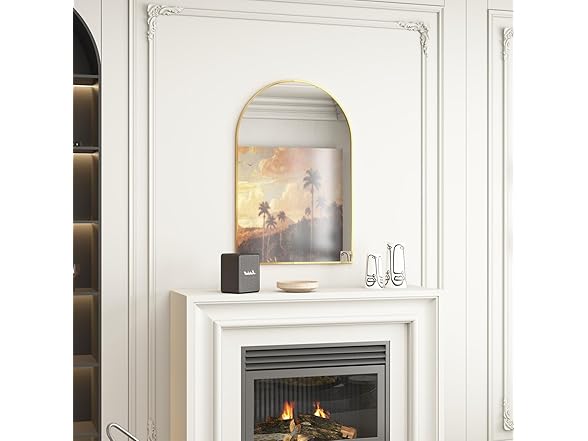 Poseerkey Arched Wall Mount Mirror