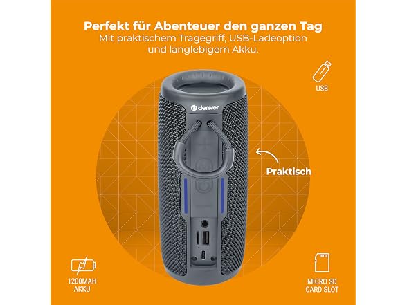 Denver Btv-150g Speaker