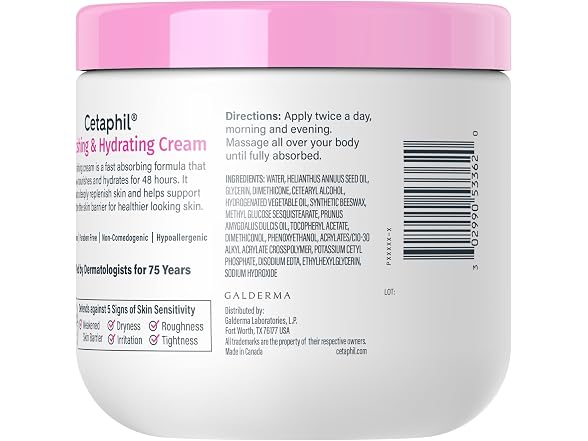 Cetaphil Nourishing Body Cream Oil Infused Very