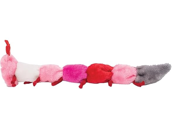 ZippyPaws - Caterpillar with 6-Squeakers - No