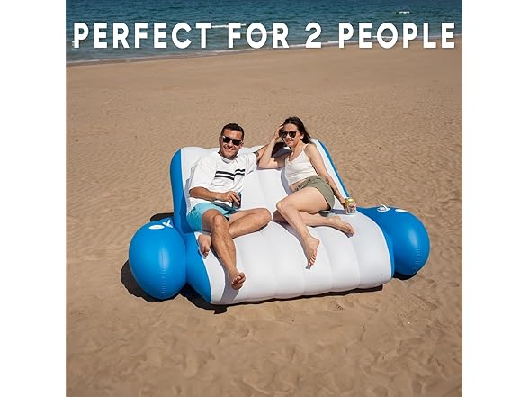Zone Tech Inflatable Pool Floats Adults, Recliner Float