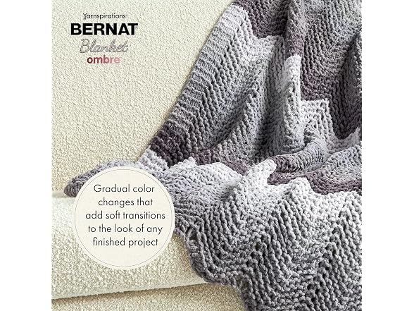 Bernat Blanket Yarn, Ocean Teal Ombre