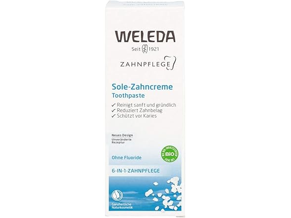 Weleda Natural Salt Toothpaste 2.5oz