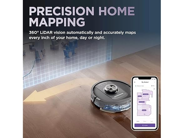 Shark R-RV2820YE Robot Vacuum & Mop Combo