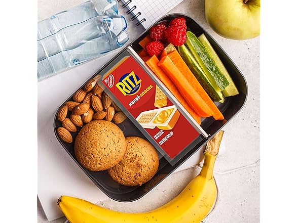 20PK Handi-Snacks RITZ Crackers 'N Cheesy Dip Snacks