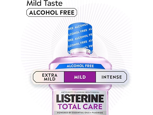 Listerine Total Care Mouthwash Mild Mint 16.9oz