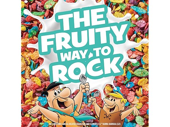 Fruity Pebbles Breakfast Cereal For Kids