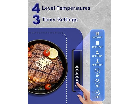 Puflat Warming Mat for Food