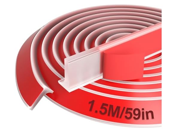 Alophoty 59 Inch Collapsible Shower Threshold Barrier