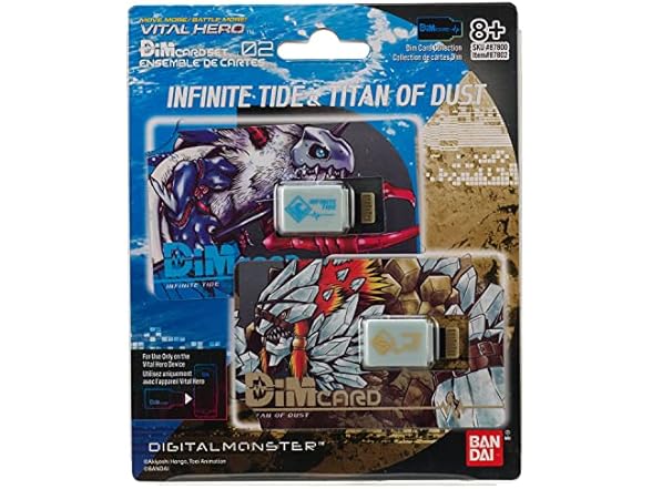 Infinite Tide & Titan of Dust DIM Cards
