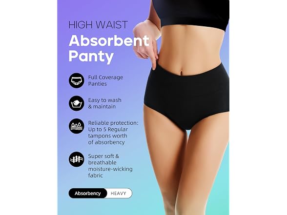 Period Underwear for Women Heavy Flow