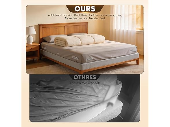 Freshvive 8 Pcs Bed Sheet Holders